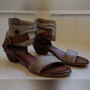 Miz Mooz leather gladiator sandals